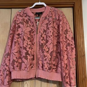 NWT lane Bryant Womens lace cardigan